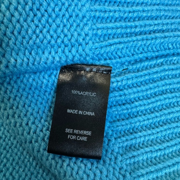 Dressed in LALA Blue Smiley Face Sweater - Picture 6 of 6